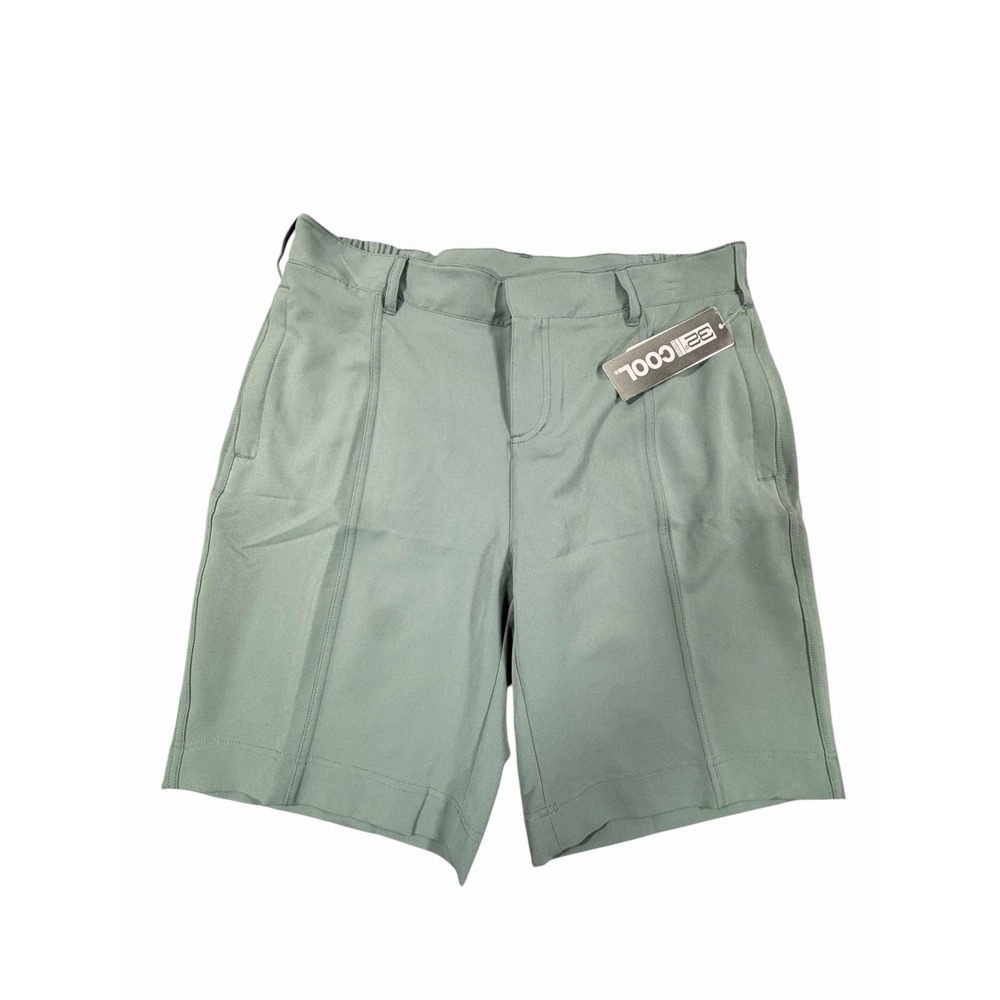 32 Degrees Cool Women's Size 8 Green Stretch Bermuda Shorts NWT Pockets